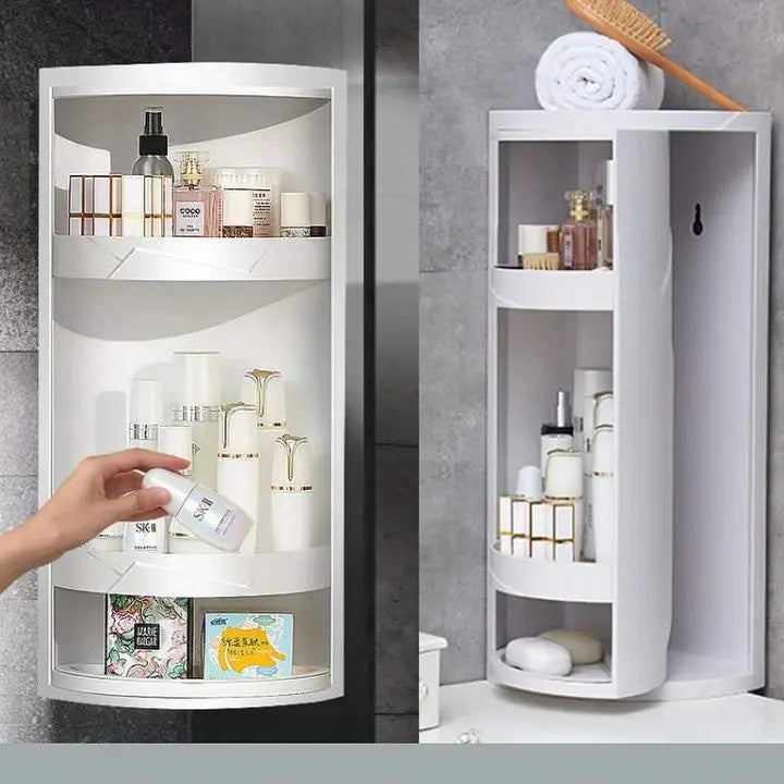Sikunuo | 3 layers - Multifunctional 360° corner shelf organizer