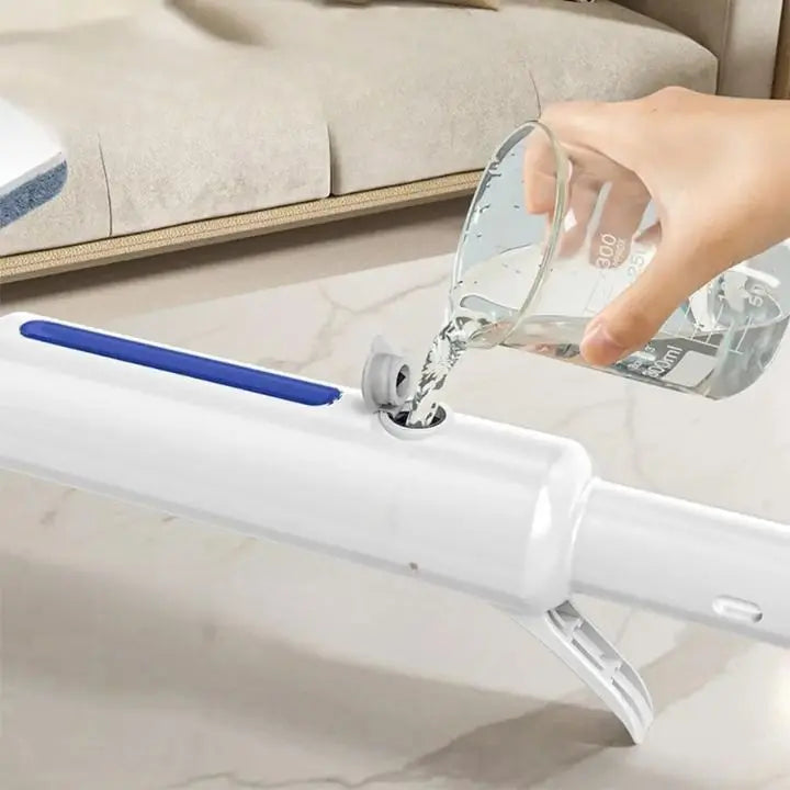 Sikunuo | 3-in-1 Window Cleaner with Extension & Spray Function + 3 Cloths