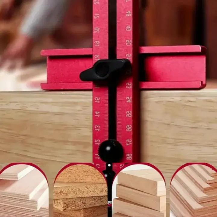 Sikunuo | 3-in-1 Router Holder – Precise Wood Routing & Drilling