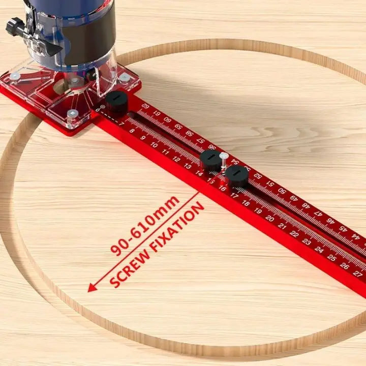 Sikunuo | 3-in-1 Router Holder – Precise Wood Routing & Drilling