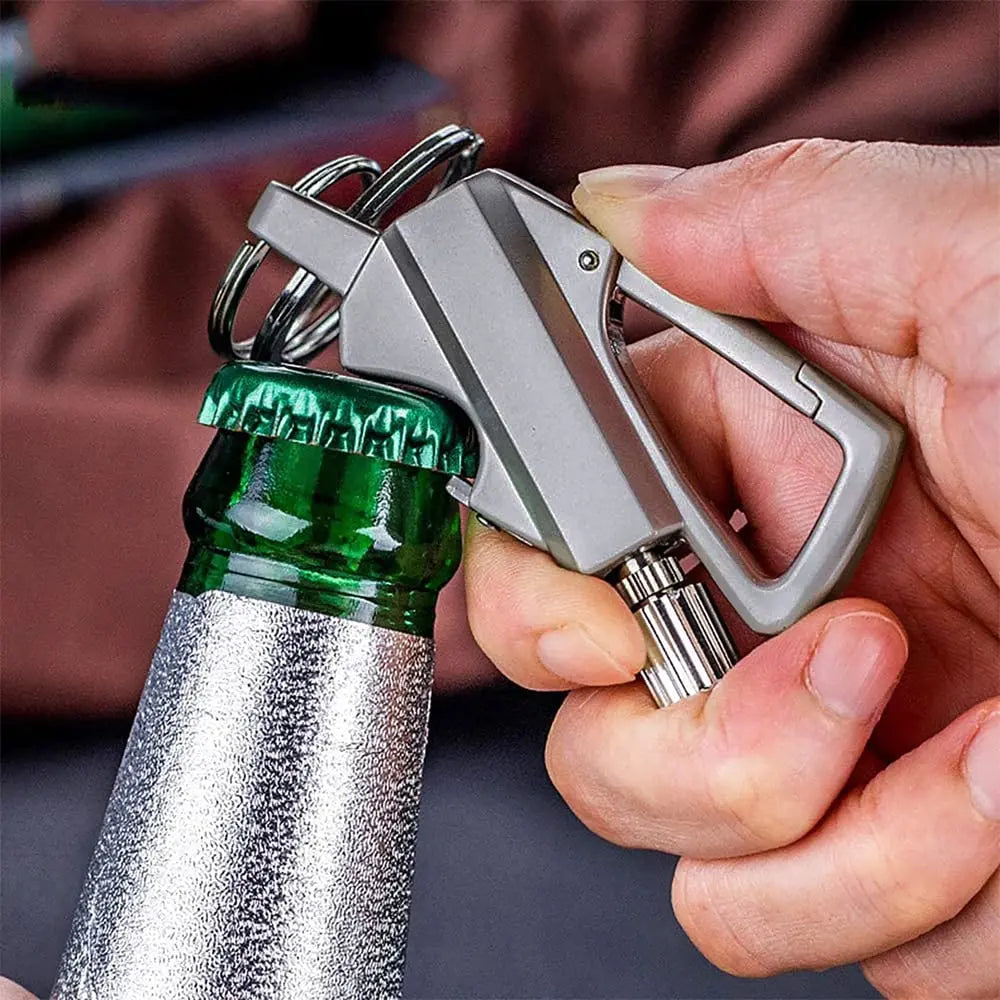 Sikunuo | 3-in-1 Outdoor windproof lighter with bottle opener for camping