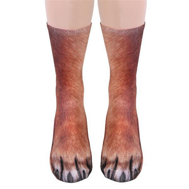 Sikunuo | Cat Paw 3D Printed Unisex Socks