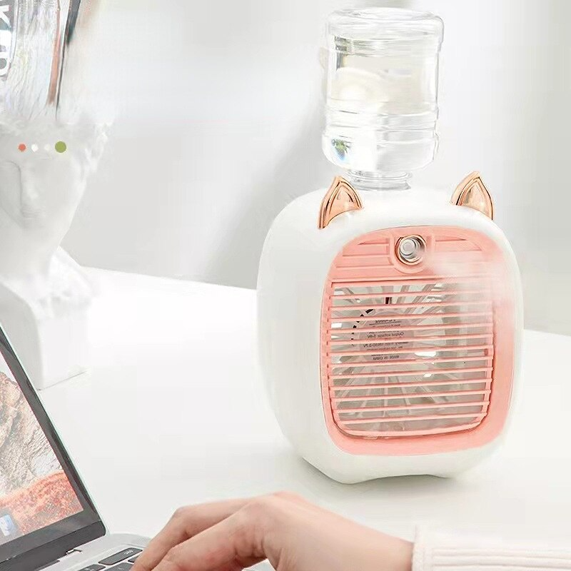 Sikunuo | Portable Air Cooling Fan Mini Humidifier