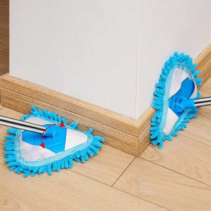 Sikunuo | Rotatable Telescopic Stainless Steel Cleaning Mop