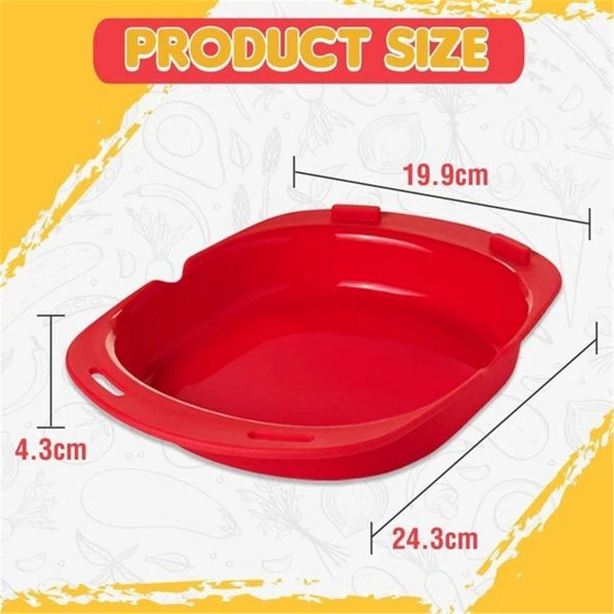 Sikunuo | Non-Stick Microwave Omelette Maker