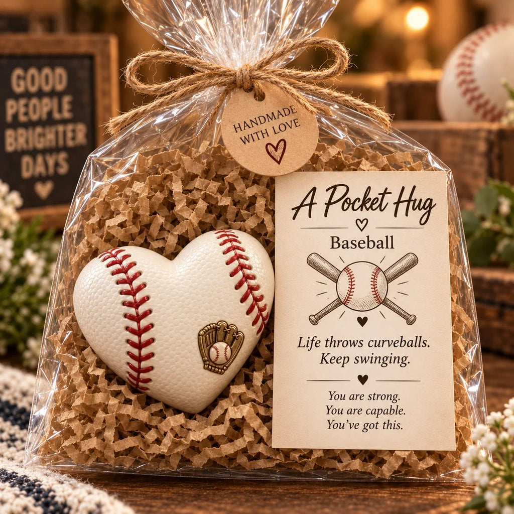 Sports Pocket Hug – Inspirational Keepsake Gift for Athletes & Sports Lovers