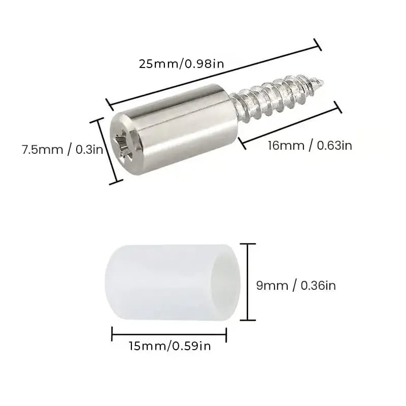 Sikunuo | 30+50 | Self-tapping screws for cabinets & shelves – No drilling needed