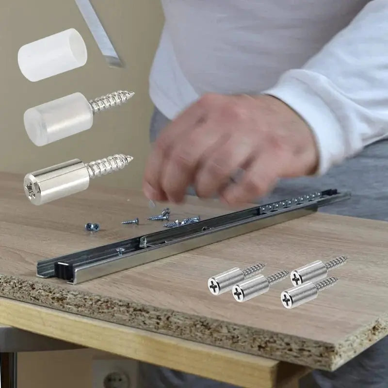 Sikunuo | 30+50 | Self-tapping screws for cabinets & shelves – No drilling needed