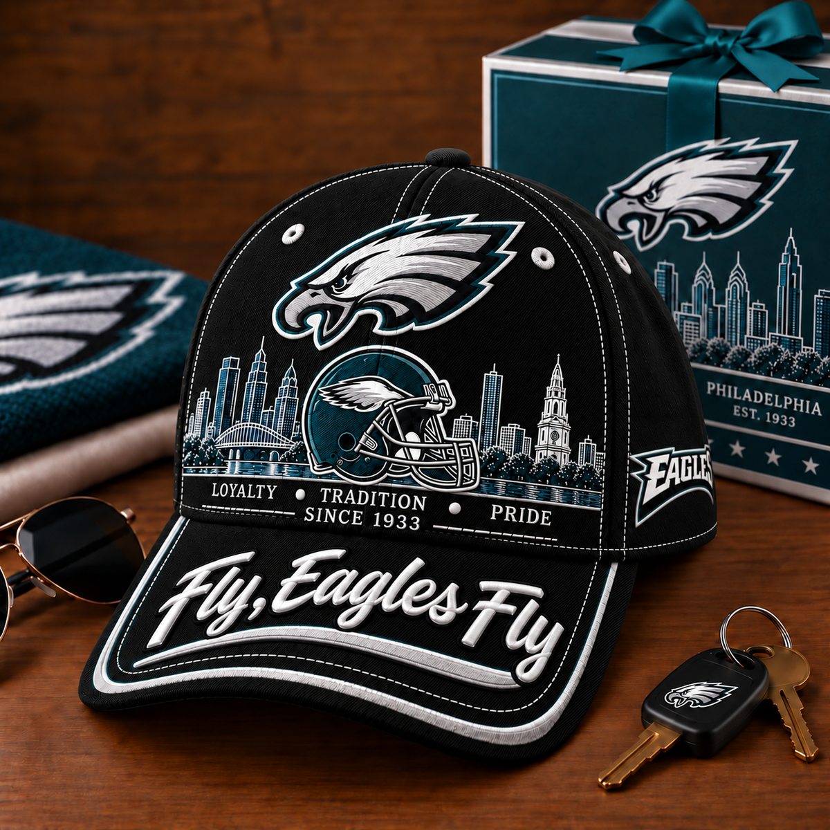 Fly, Eagles, Fly Commemorative Baseball Cap