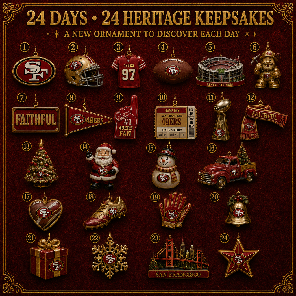 Faithful to the Bay Football Christmas Advent Calendar