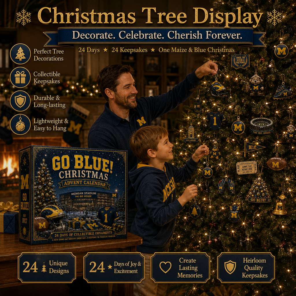 Go Blue! Football Christmas Advent Calendar