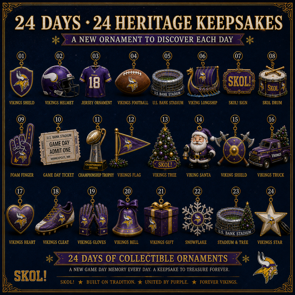 SKOL! Football Christmas Advent Calendar