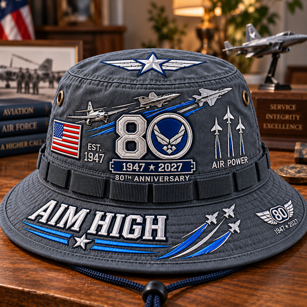 U.S. Air Force 80th Anniversary Bucket Hat