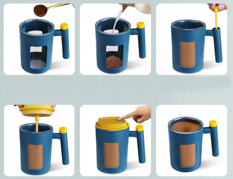Sikunuo | Automatic Stirring Magic Coffee Mug