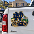 Go Irish Car Emblem Metal Badge
