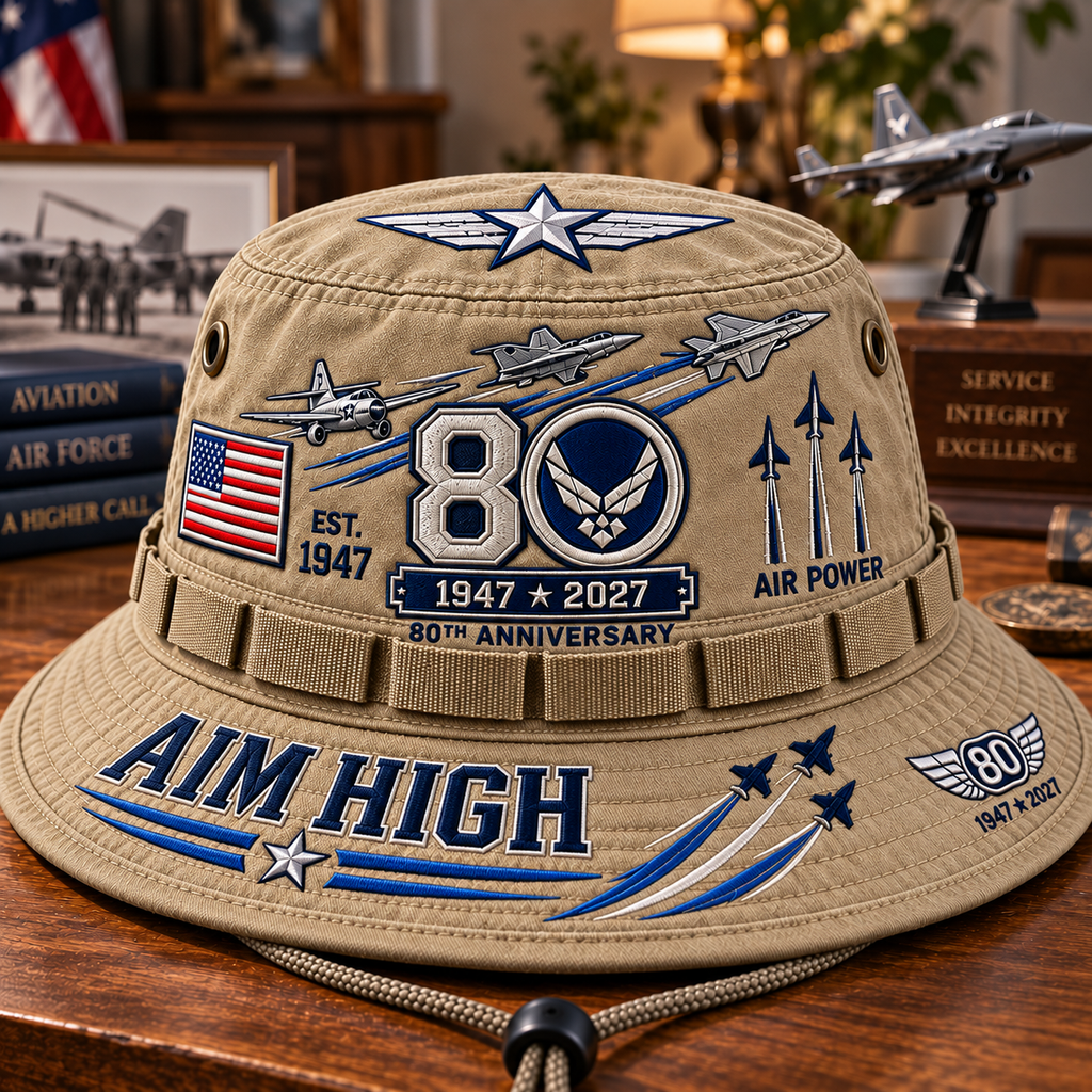 U.S. Air Force 80th Anniversary Bucket Hat