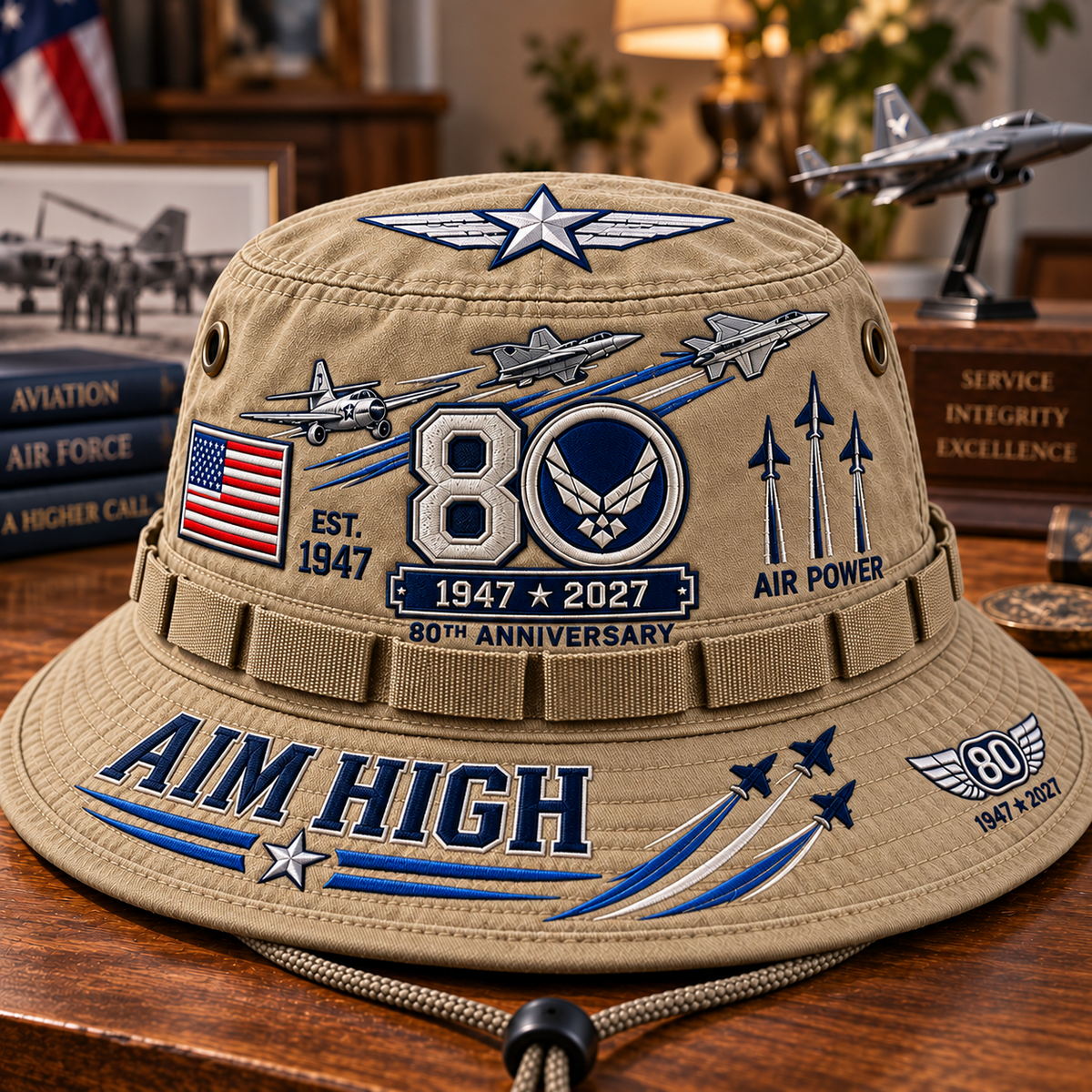 U.S. Air Force 80th Anniversary Bucket Hat