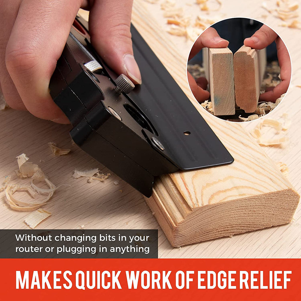 Sikunuo | Chamfer Plane - Woodworking Edge Corner Flattening Tool