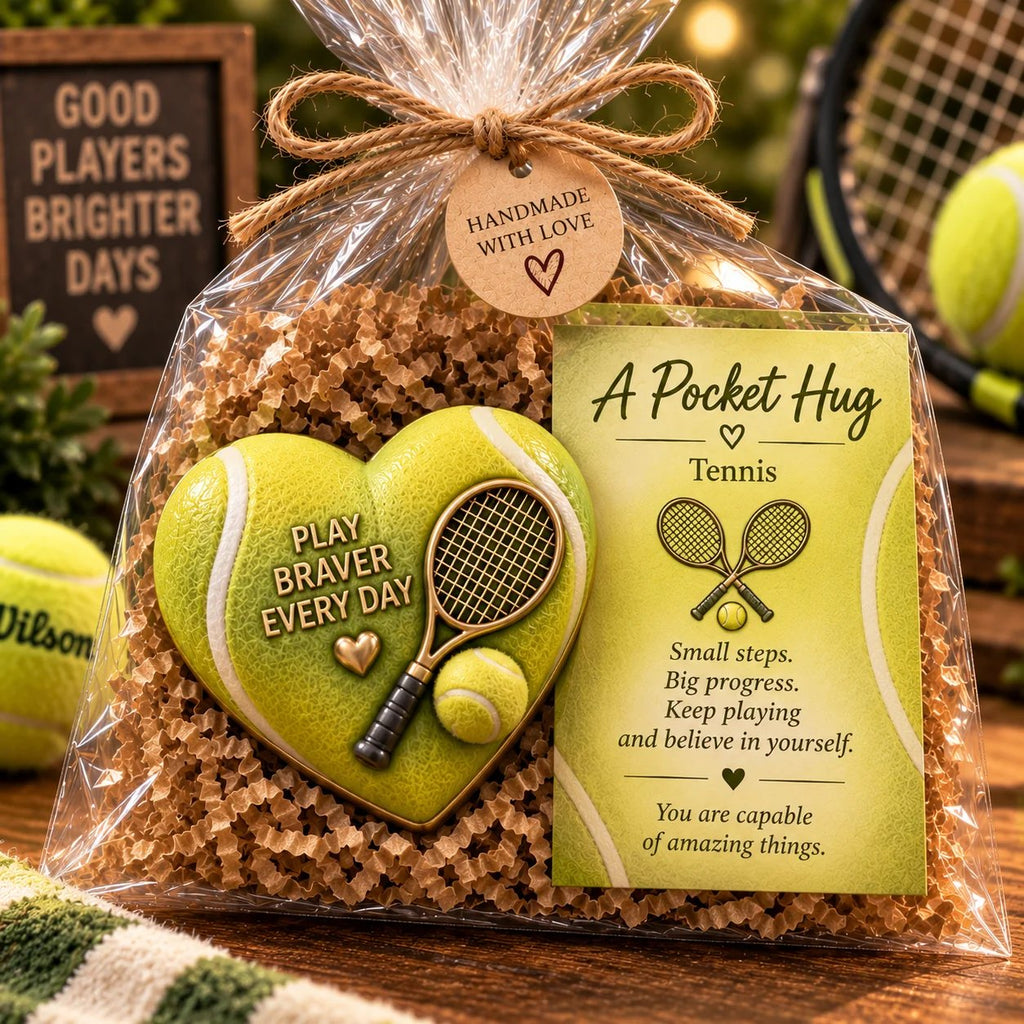 Sports Pocket Hug – Inspirational Keepsake Gift for Athletes & Sports Lovers
