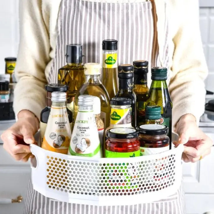 Sikunuo | 360° Redatable Storage Rack – Space-saving & versatile