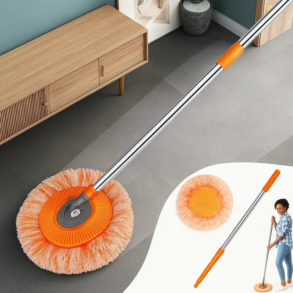Sikunuo | 360° Redating microfiber mop with extendable handle