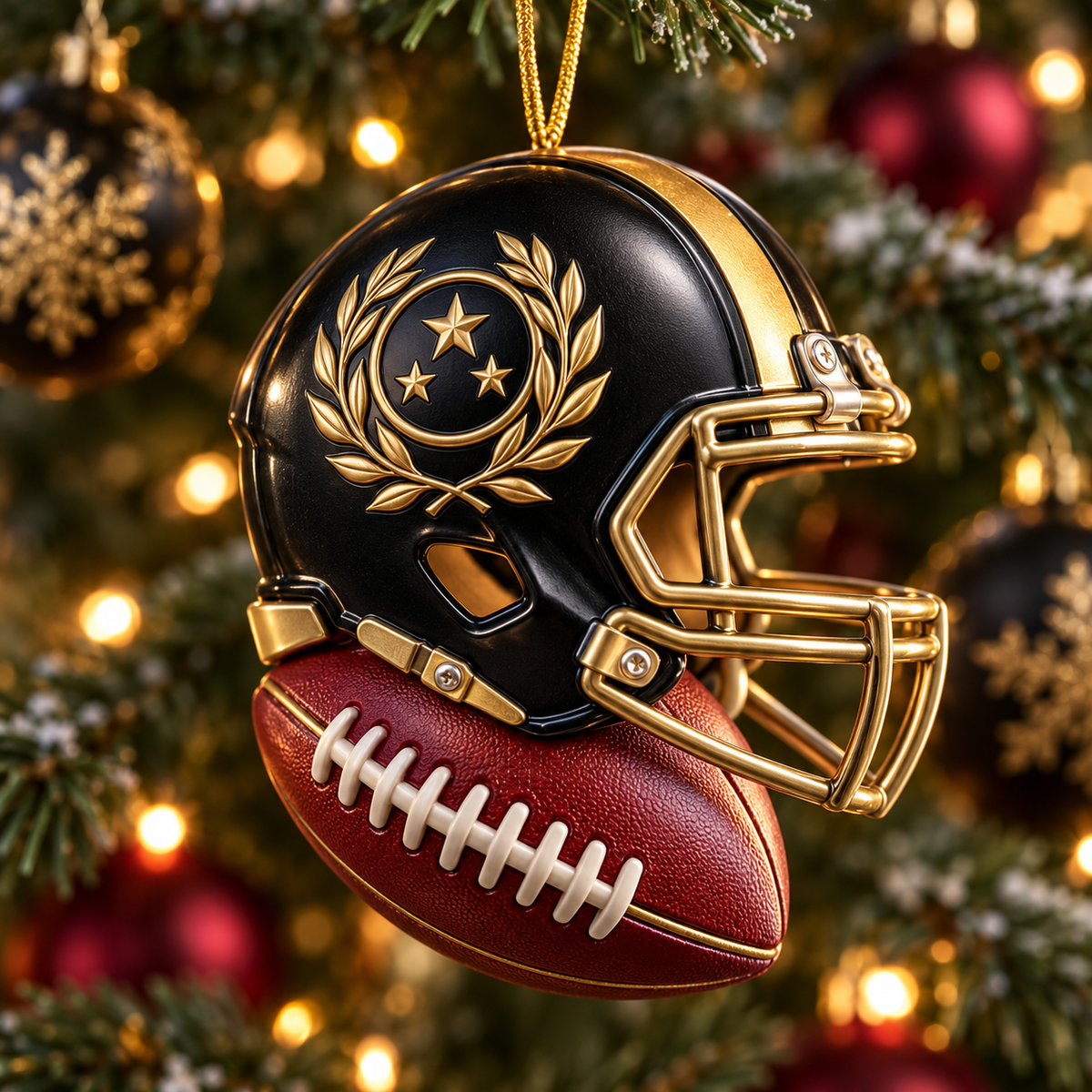 2026 Touchdown Christmas Ornaments