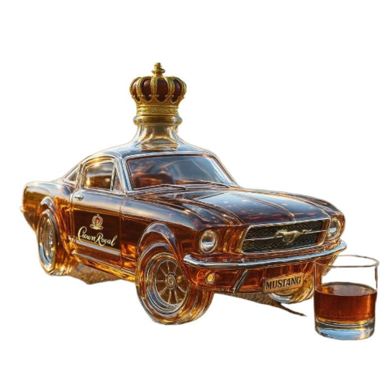 Sikunuo丨 Mustang Design Whiskey Bottle