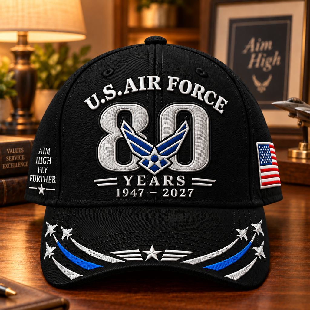 1947–2027 Air Force 80th Anniversary Heritage Cap