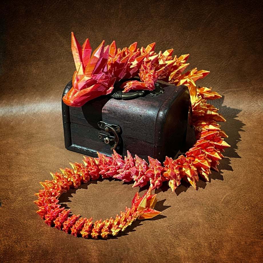 Sikunuo | 3D-Drachenei mit beweglichem Drachen – lebensmittelecht