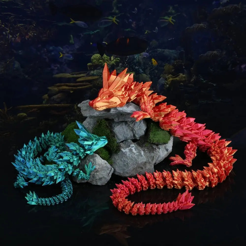 Sikunuo | 3D-Drachenei mit beweglichem Drachen – lebensmittelecht