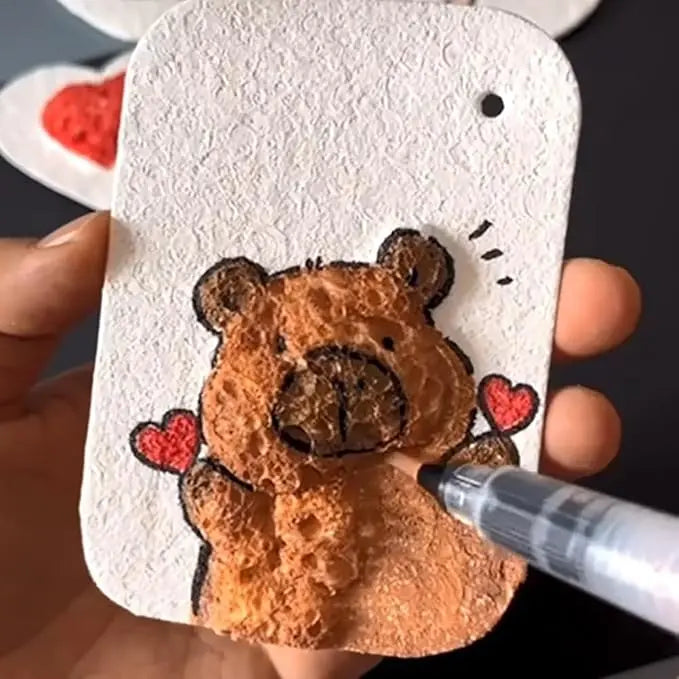 Sikunuo | 3D painting set with foam texture for vibrant artworks