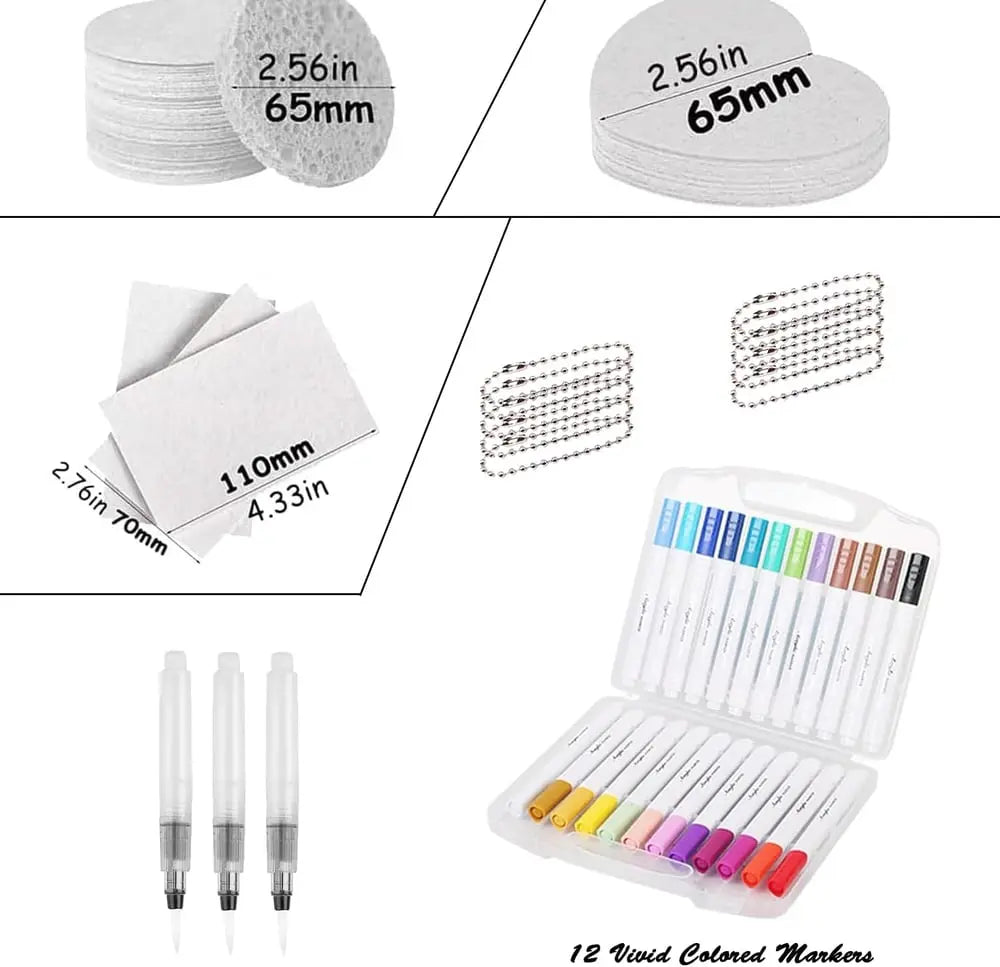 Sikunuo | 3D painting set with foam texture for vibrant artworks