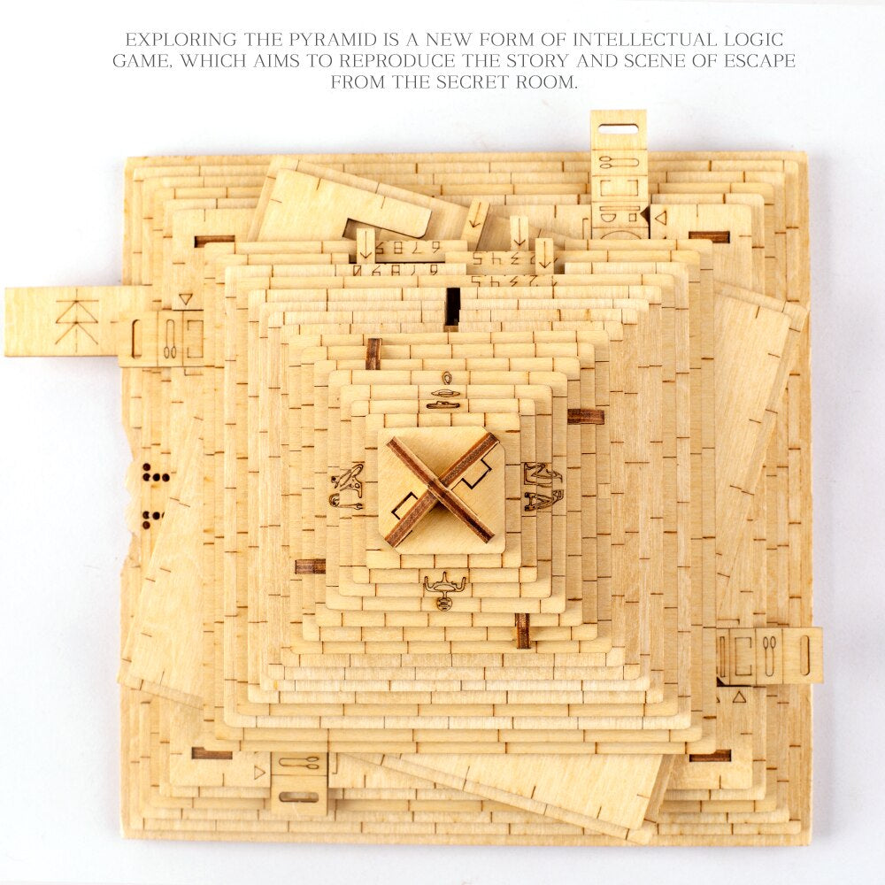 Sikunuo | Wooden Assemble The Pyramid of Maya