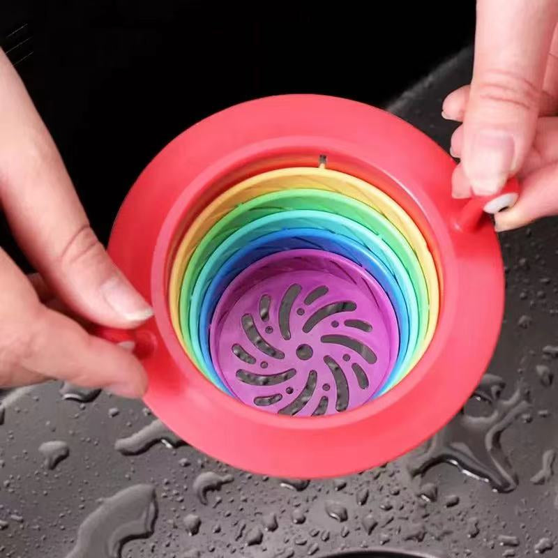 Sikunuo | Little Monster Colorful Foldable Sink Strainer Basket