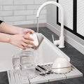 Sikunuo | Collapsible Silicone Draining Mat – Heat Resistant Kitchen Drying Mat