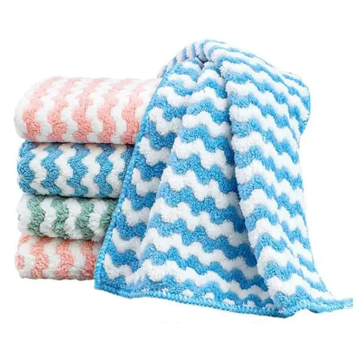 Sikunuo | 3+2 | Microfiber Cleaning Cloth – Super absorbent & reusable