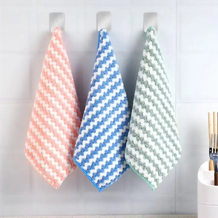 Sikunuo | 3+2 | Microfiber Cleaning Cloth – Super absorbent & reusable