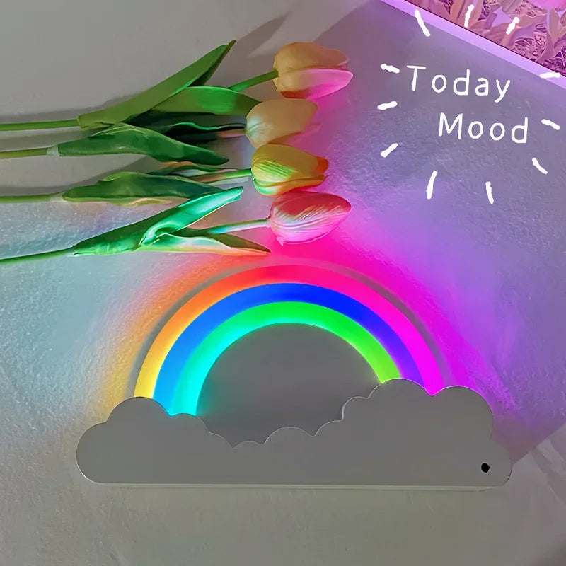 Sikunuo | Dreamy Rainbow 3D LED Night Lamp