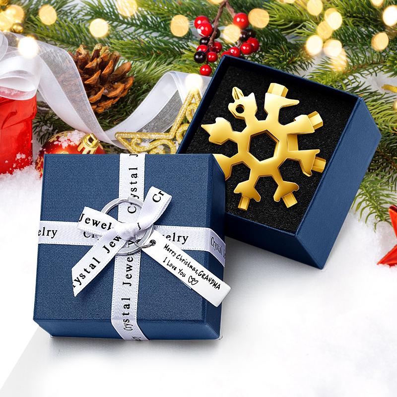 Sikunuo | Snowflake - MultiTool 18-in-1 Stainless Steel Portable for Outdoor Adventures