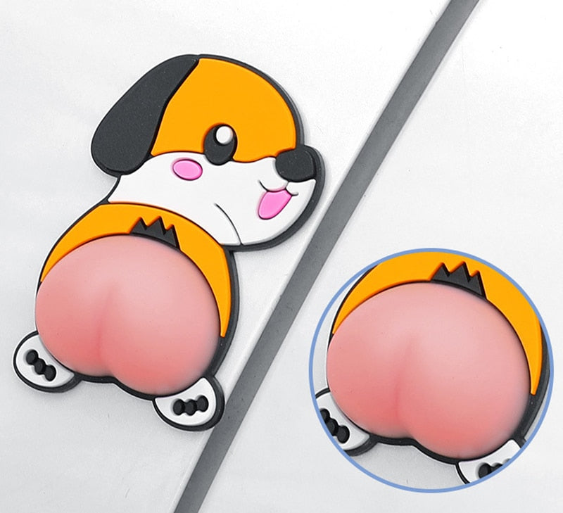Sikunuo | 3D Cartoon Car Bumper Door Protectors