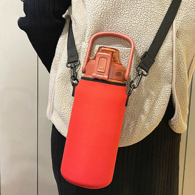 Sikunuo | Stainless Steel Built-in Straw Camping Thermos