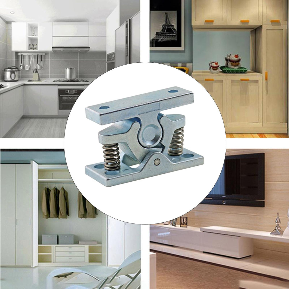 Sikunuo | Solid Door Heavy Duty Drawer Latch