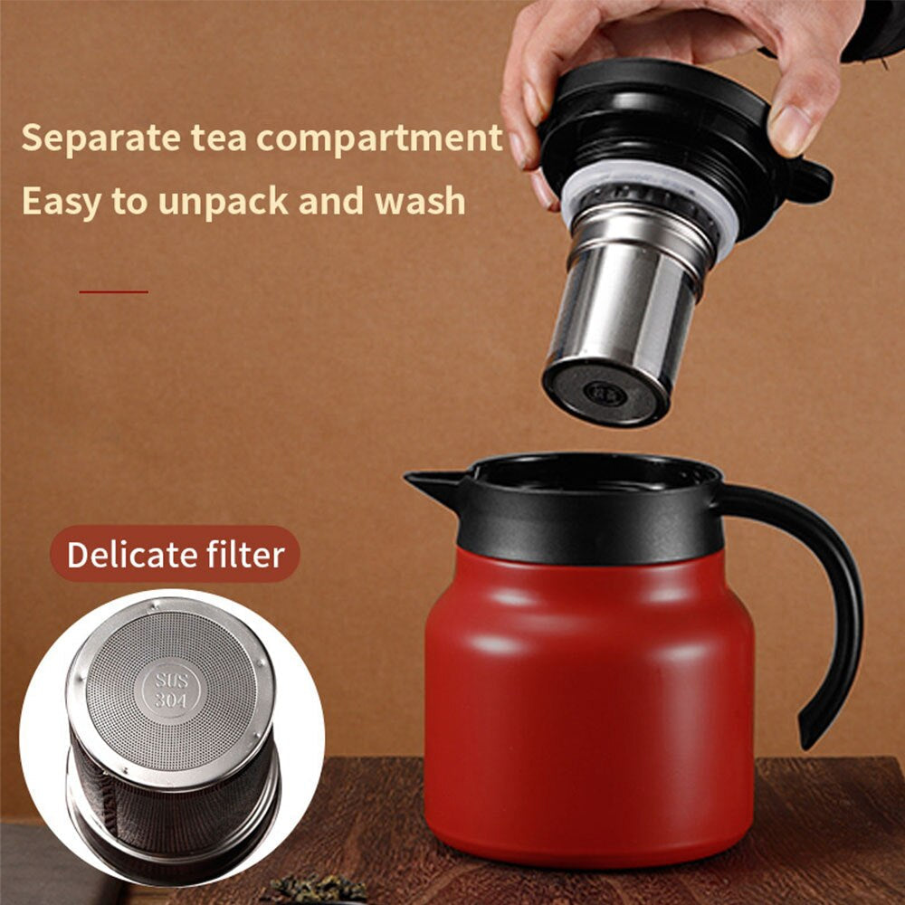 Sikunuo | Thermal Wave Elegant Stainless Steel Teapot