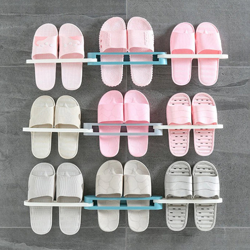 Sikunuo | Self-Adhesive Foldable Shoe Rack