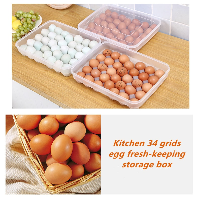 Sikunuo | Japanese-Style Plastic Duck Egg Storage Box