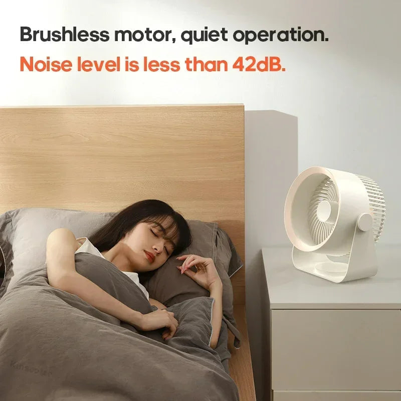 Sikunuo | Wireless Portable Quiet Fan Circulator Air Cooler