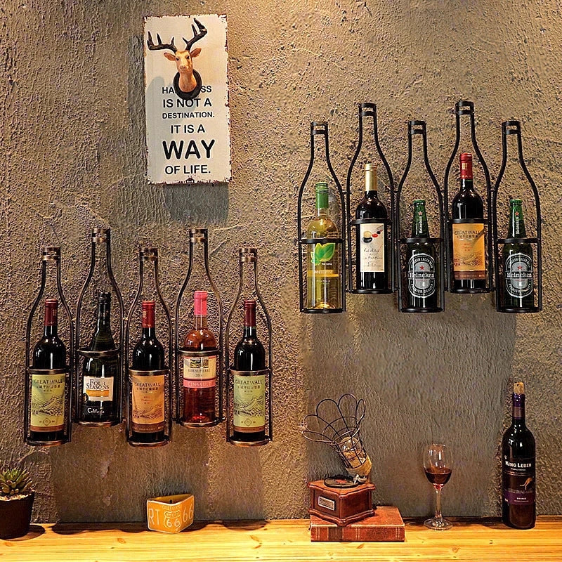 Sikunuo | Iron Hang Wine Rack