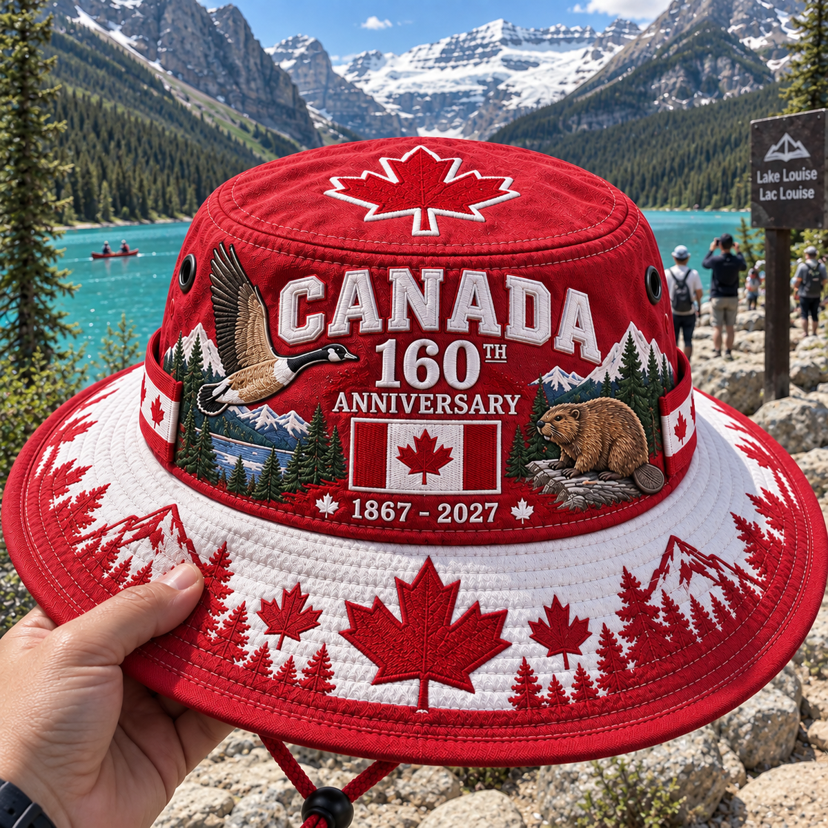 Canada 160th Anniversary Commemorative Boonie Hat