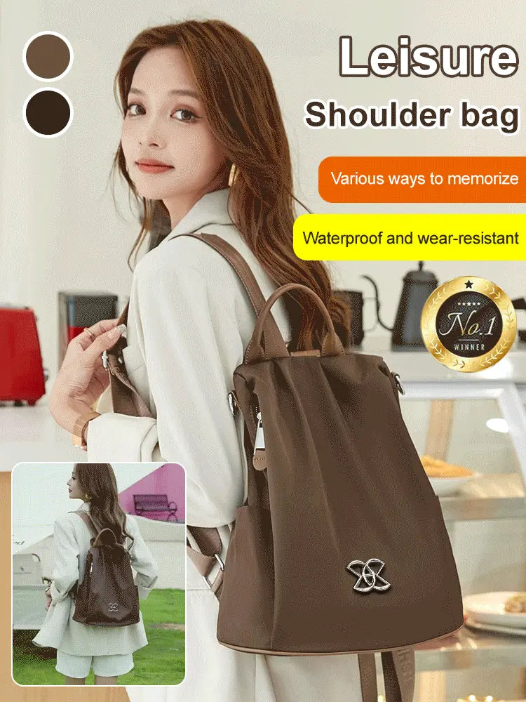 Sikunuo | Large Volume Theft-Proof Backpack — Secure Travel Backpack with Hidden Zipper