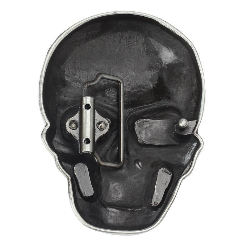 3D Gothic Skull Belt Buckle